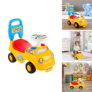 Lil' Rider Yellow Push Car for Scooting and Riding
