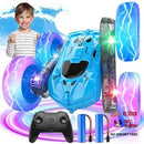 360° Glowing Wheel Remote Control Car with Body Lights and 4WD 2.4GHz