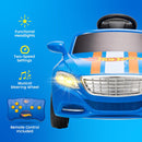 Hot Wheels 6V Battery-Powered Ride-On Car for Kids with Functional Headlights