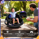 360° Spinning Remote Control Electric Bumper Car with LED Lights for Kids