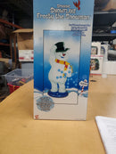 Gemmy Christmas Spinning Snowflake Frosty the Snowman - Fully Operational!