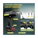 E-HEELP 5 Ton Cordless Electric Car Jack Set with Battery and Impact Wrench