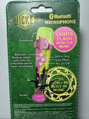 Wicked Bluetooth Karaoke Microphone with Lights for Singing Along and Audio Streaming