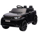 12V Kids' Ride-On Land Rover Electric Car in Black