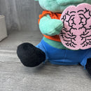 Gemmy 10" Animated Plush Munching Zombie - Exclusive Brain-Eating Fun