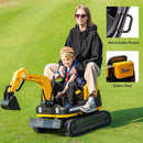 360-Degree Spinning Electric Excavator and Bulldozer for Kids