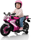 Chic 6V Illuminated Electric Motorcycle for Kids - Enjoyable Ride-On, Capacity 65 lbs