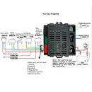 12V 7-Pin Single-Sided Socket Control Unit for Electric Ride-On Vehicles - Replacement