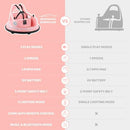 Pink 12V Remote-Controlled Bumper Car for Kids, Max Speed 1.9mph