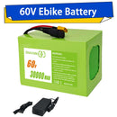60V 30Ah Lithium Battery Pack with Charger and 50A BMS