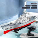 GoolRC 1:390 Remote Control Military Battleship with 2.4GHz Technology and Dual Battery System