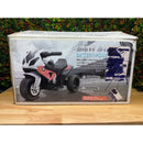 BMW S1000RR Kids Ride-On Motorcycle Trike in Black, Red, and White