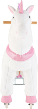 Sturdy Unicorn Ride-On with Secure Pedals: Perfect for Kids 6+, Enjoyable Playtime!
