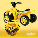 6V Tonka ATV for Kids - Reliable and Safe Ride-On Toy with Reverse Function