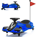 24V Kids Electric Go Kart - Drifting Race Car Ride-On with 180W Brushless Motor