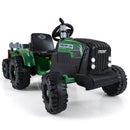24V Kids' Ride-On Tractor with Removable Trailer and Music Remote Control