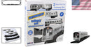 New York City 3 Piece Electric Train Set with Track and Sound Features, 39" x 25"