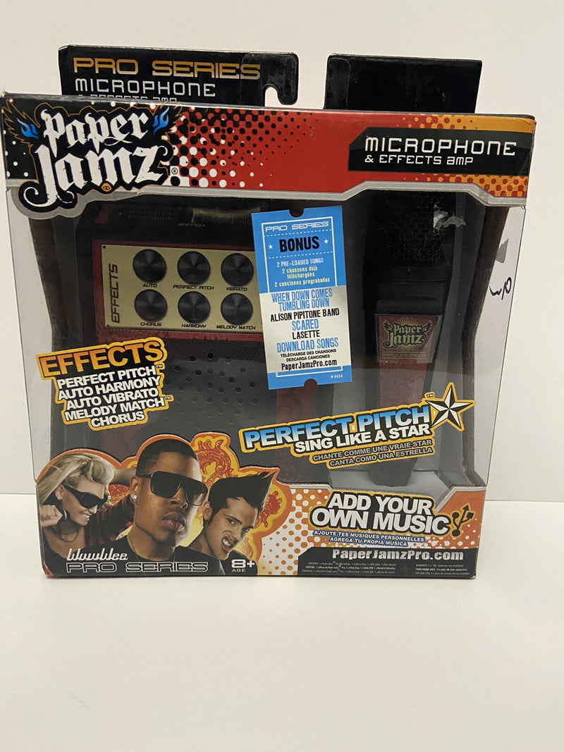 Paper Jamz Pro Mic Series Style 3 Toy Microphone with Interactive Features