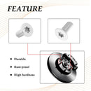 8-Pack Stainless Steel Brake Rotor Screw Replacement OEM