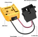 Versatile 18V/20V Battery Adapter for DIY Enthusiasts - Robust Locking Mechanism