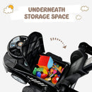 OLAKIDS 4-in-1 Push Car for Toddlers with Stroller, Sliding Feature, Horn, and Music