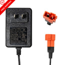 12V Battery Charger for Kids' Ride-On Toys with Black Wire