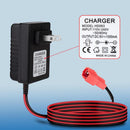6V Battery Charger for Kids Ride-On Cars Compatible with BMX X6, Kid TRAX, and Disney GM