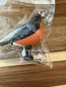 Clip-On Chirping Set of 2 Motion-Activated Singing Birds: Robin & Gold Finch