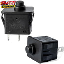 2 Pack 6V 12V 2Pin Plunger Foot Pedal Accelerator Switch for Children's Ride-On Vehicles
