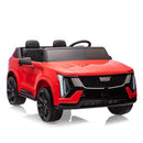 Cadillac Licensed 24V Electric Ride-On Car in Red