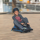 Razor 12V Crazy Cart Shift Drifting Go Kart - Blue/Black