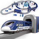 104-Piece Electric Train Set with Tracks for Kids Aged 3-7