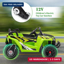 Set of 2 High-Speed 12V Gearbox Motors for Kids Ride-On Cars
