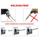 Set of 2 High-Speed 12V RS550 Motors with 40000 RPM Gearbox and Black Coupler
