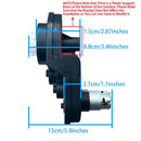 High-Performance 12 Volt RS550 Motor Gearbox for Power Wheels Ride-On Toy