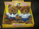 Adorable Battery-Powered Singing Teddy Bears for Picnic Fun - Twin Set