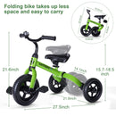 XPIY 3-in-1 Folding Tricycle for Boys Ages 2-5
