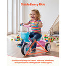 Adjustable Seat Toddler Tricycle with Storage Basket for Ages 2 to 5