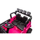 24V 4WD Dual Seat Kids Off-Road Electric Vehicle 550W EVA Wheels with Remote Suspension for Ages 3+