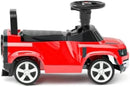 Land Rover Defender 90 Red Push Car with Music and Horn
