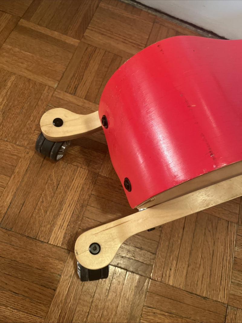 2-in-1 Wooden Flip Rock and Roll Toddler Balance Toy
