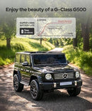 Mercedes Benz G-Class G500 Black 24V Ride-On Toy for Two Kids