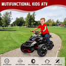 Children's 12V Electric 3-Wheel Truck with LED Lights and Music - 2 Speed Fun