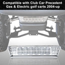 LED Headlight Bar for Club Car Precedent 2004 and Newer Electric and Gas Models