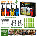 Dual-Channel Walkie Talkies for Family Adventures, Travel, and Outdoor Fun