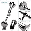 Chrome 12V Air Horn Kit for Trucks and Trains