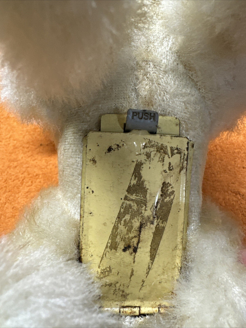 Vintage 1960s Battery Operated Walking Poodle Dog Toy from Japan