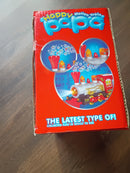 Joyful Papa Animated Steam Train with Dream Bubbles 1823