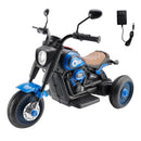 6V Electric Ride-On Motorcycle for Kids with Colorful Lights and Music