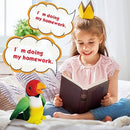 Interactive Talking Parrot - Mimics Speech with Moving Mouth and Wings
